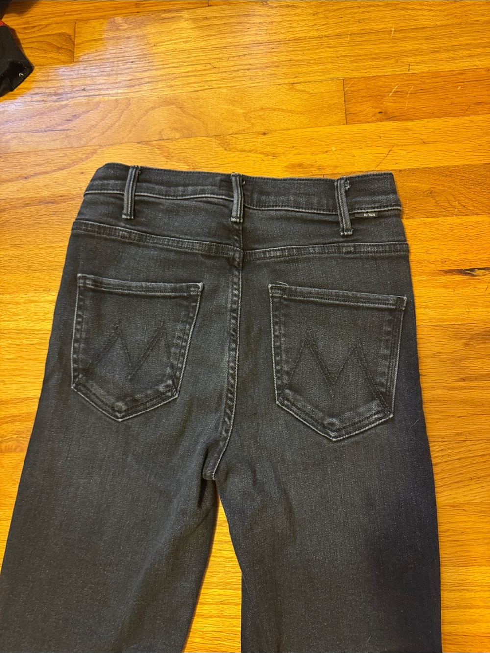 MOTHER High-Rise Ankle Fray Jeans - Picture 8 of 11